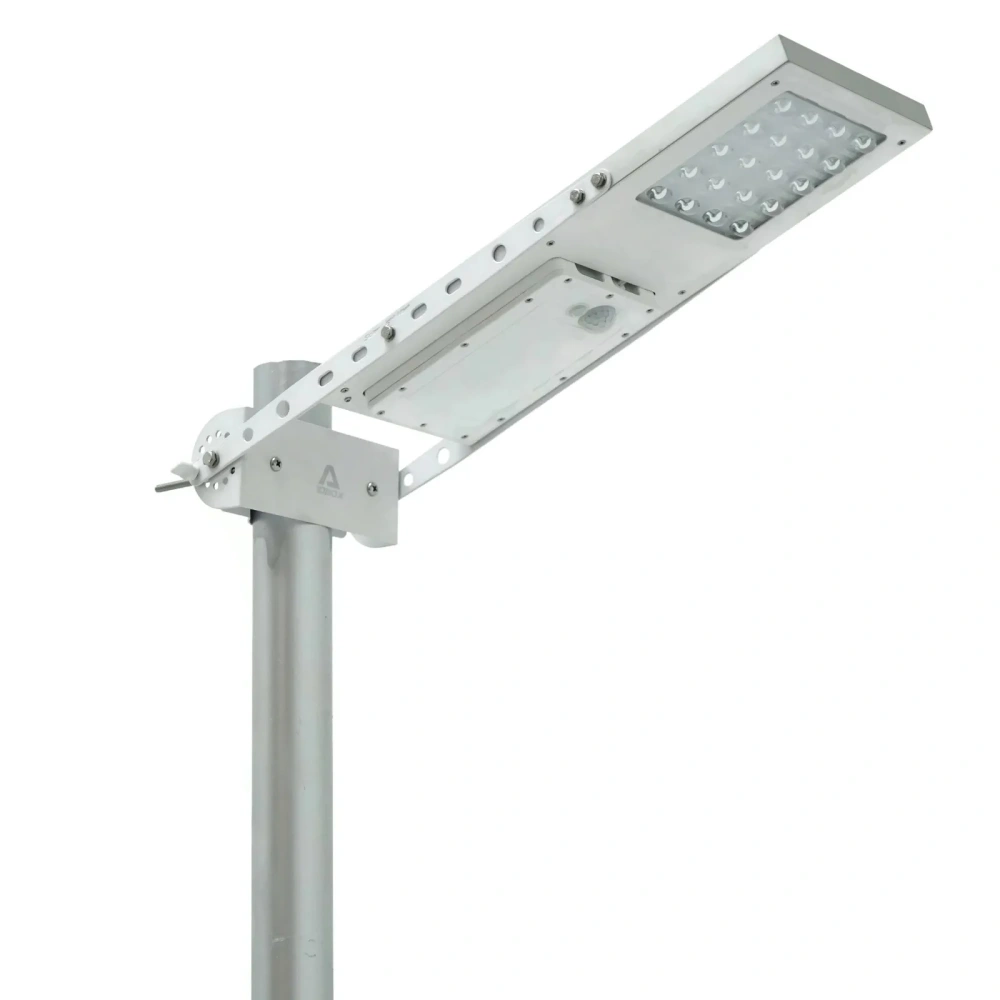 Alpha 1080X Outdoor Motion Sensor Solar Powered LED Pole Wall Street Path Solar Light For Garden 3 Working Mode Solar Lamp