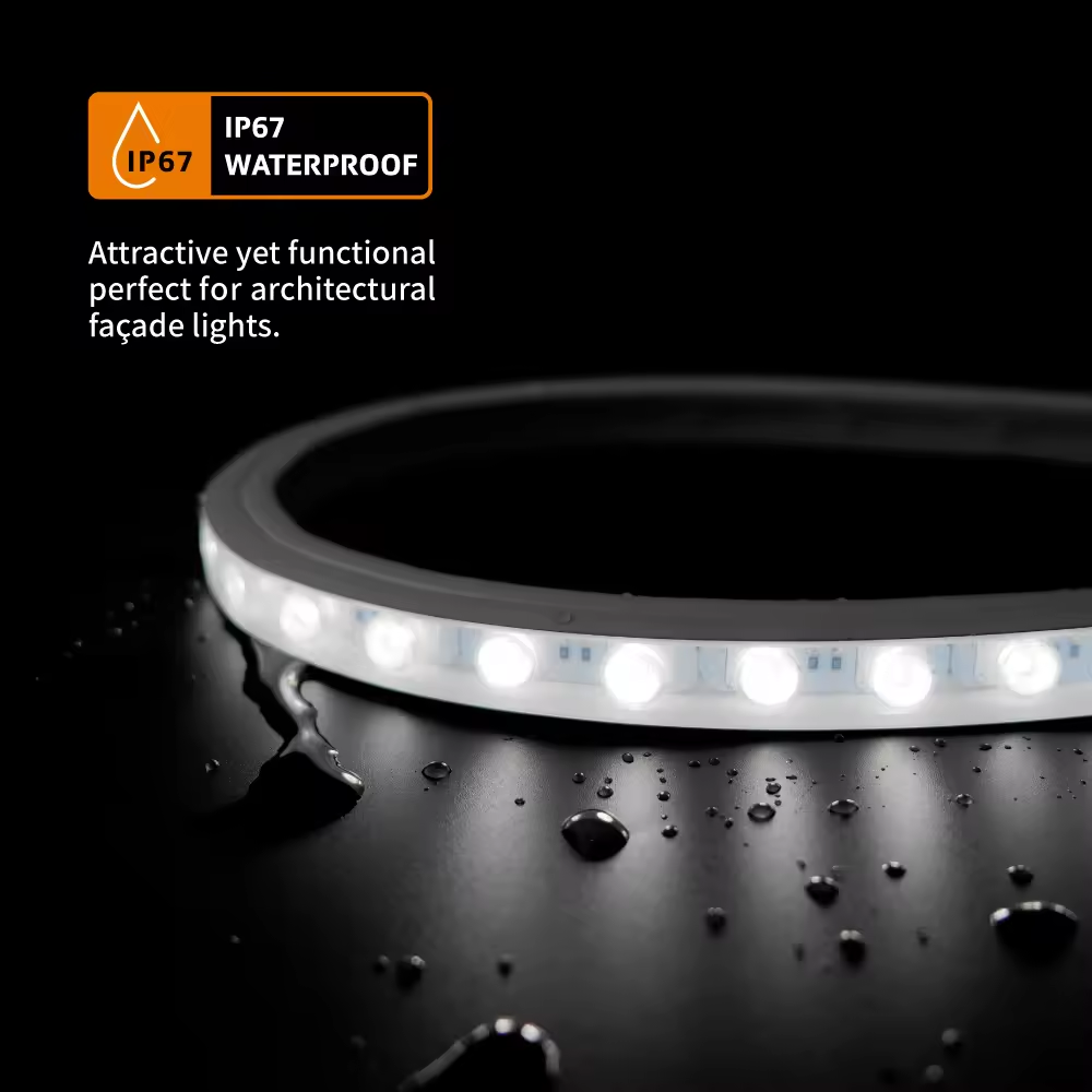 2020 Flexible Silicone LED Wall Washer Light 3D Free Bending DMX512 Top Side Bend Limitless Application Smart Strip Lights