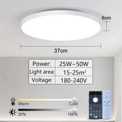 50W White Border