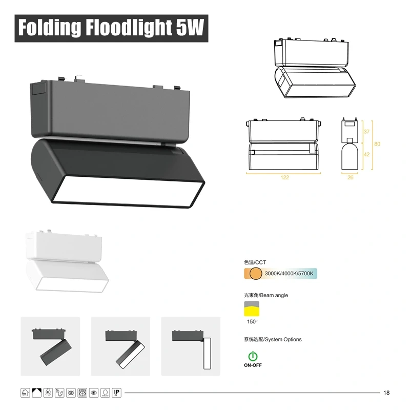 H6mm Ultra Thin Magnetic Track Light System 48V Living Room Ceiling Mount LED Ceiling Magnet Rail Lamp Spotlight Chandelier