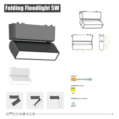 Fold Floodlight 5W