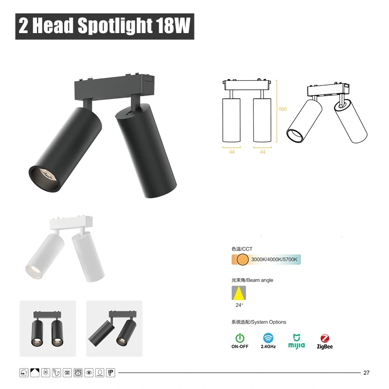 H6mm Ultra Thin Magnetic Track Light System 48V Living Room Ceiling Mount LED Ceiling Magnet Rail Lamp Spotlight Chandelier