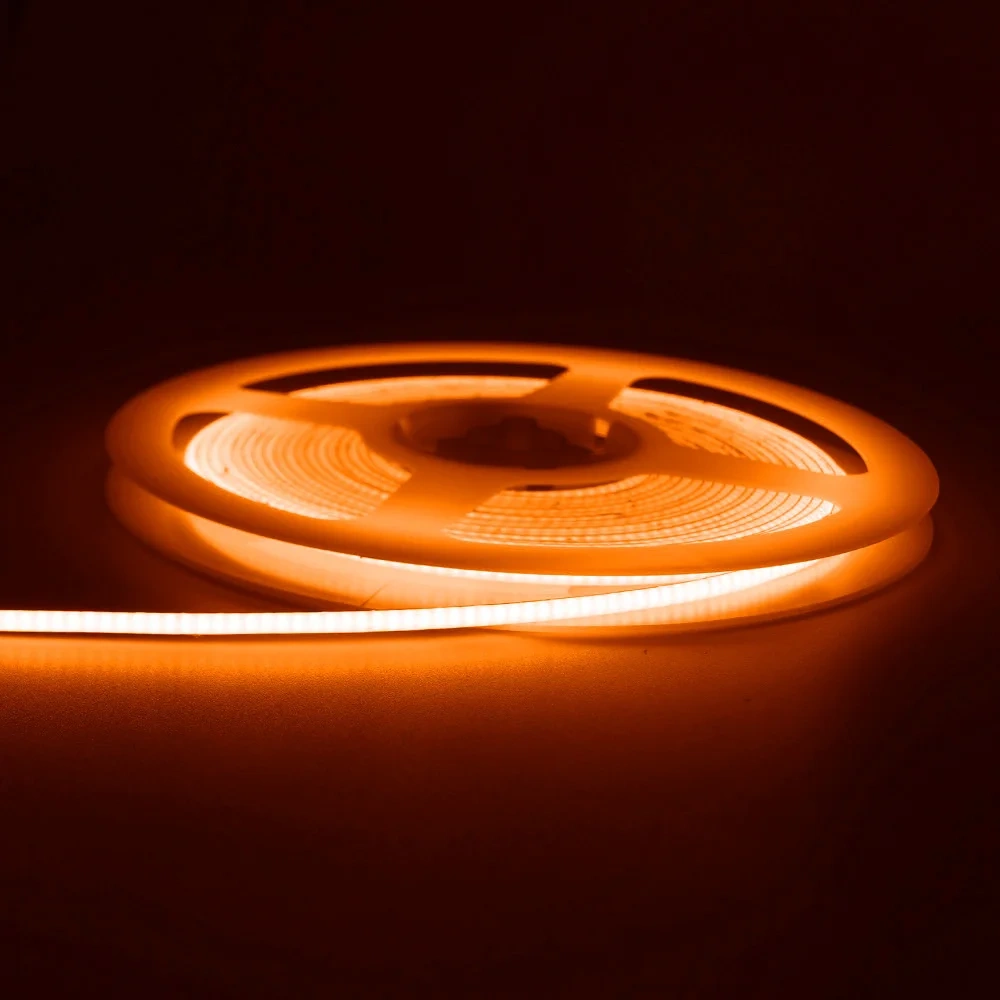 3mm Ultra Thin DC 12V Colorful COB LED Strip Lights for Home Decor DIY Blue/Pink/Red/Purple High Density LED Tape Colour Car