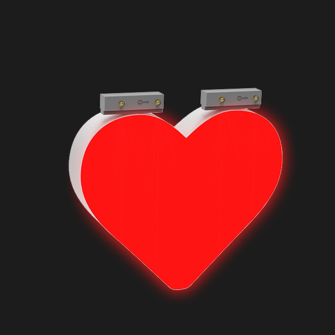 Abcmix DIY Top Track LED Light Letters ABS Sign Light Box with Dimmable 2-Year Warranty for Office Christmas Promotion