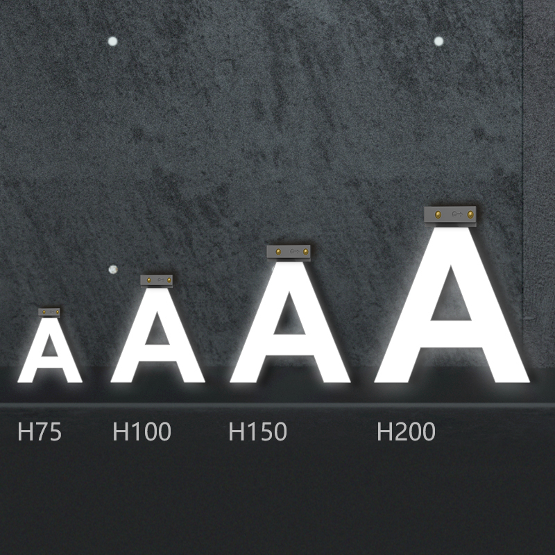 Abcmix DIY Top Track LED Light Letters ABS Sign Light Box with Dimmable 2-Year Warranty for Office Christmas Promotion