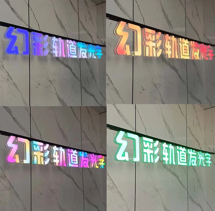 blog-1-1 Track-mounted Versatile Installation Acrylic Letters with Led Lights 3d Channel Letter Sign for Shop