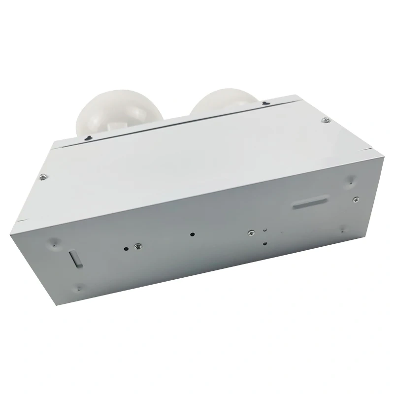 Emergency Light Rechargeable lamp Double Head Exit Left Right Control Led 3 Hours Emergency Lights Twin Spot Safety Path