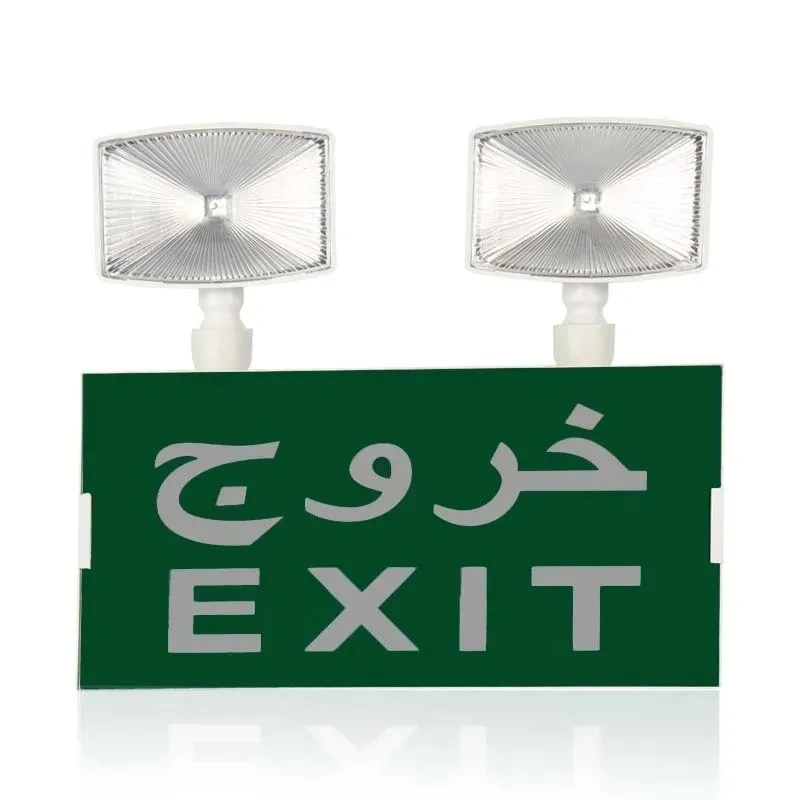 New Led Emergency Light Emergency Lighting Fire Safety Exit Indicator Light Staircase Mall Public Area Ac200-240v 50/60hz