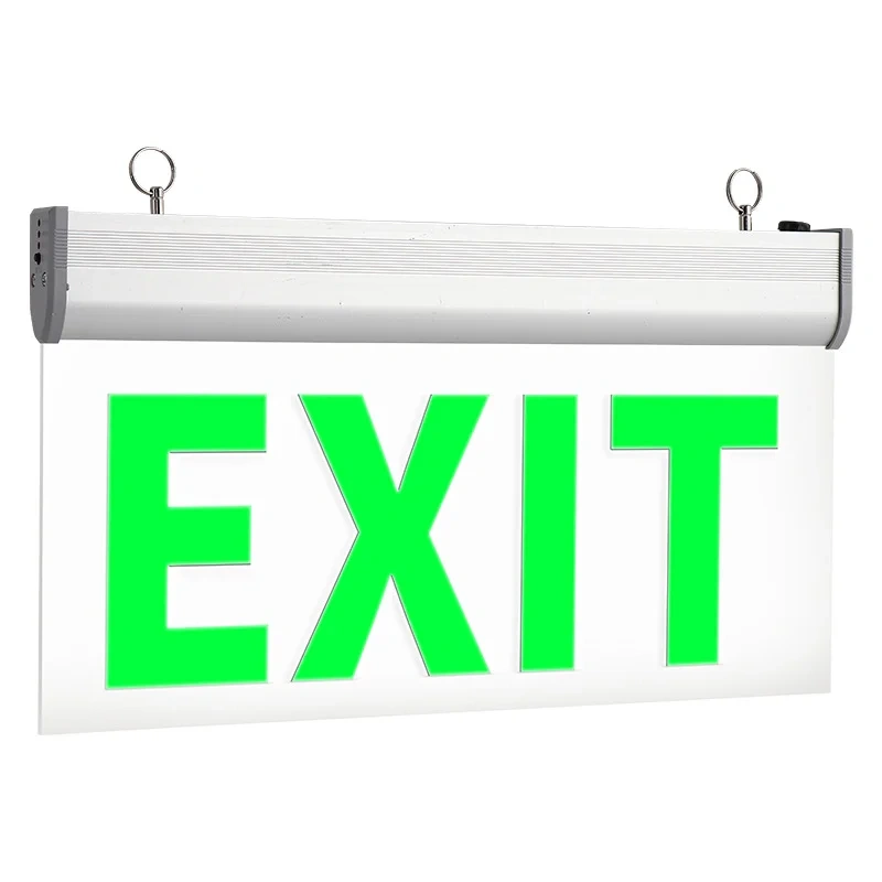 Safety Exit Indicator Light Led Self Luminous Fire Emergency Evacuation Indicator Sign Safety Exit Indicator Sign With Battery