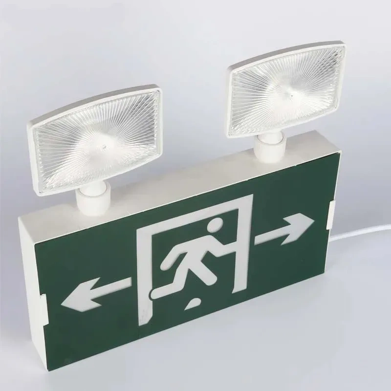 New Led Emergency Light Emergency Lighting Fire Safety Exit Indicator Light Staircase Mall Public Area Ac200-240v 50/60hz