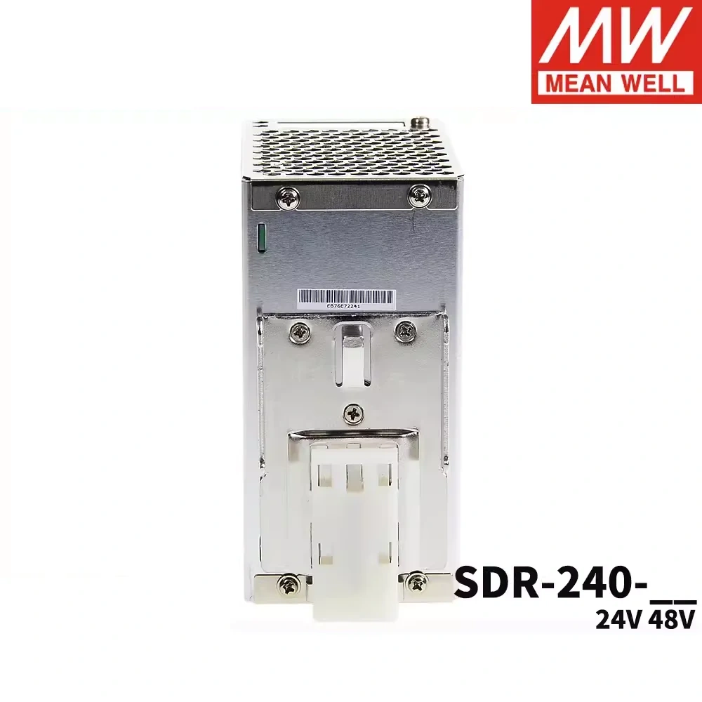 Original Mean Well SDR-240-24 meanwell DC 24V 10A 240W Single Output Industrial DIN Rail with PFC Function Power Supply