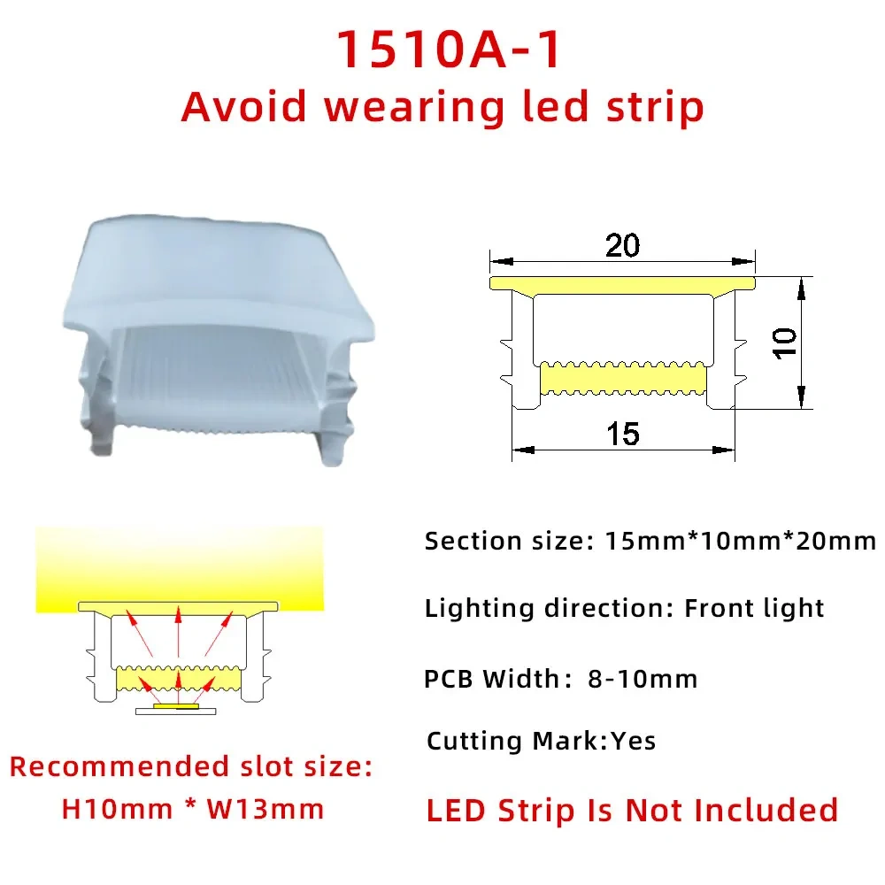 Embedded LED Flexible Silicone Tube Split Opening Linear Light with Trough Diffuser Channel Cover for Ceiling Wall Mounting