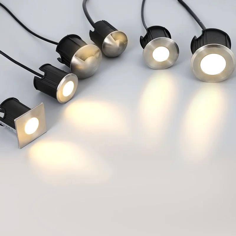 Stainless steel underground LED light for outdoor landscaping
