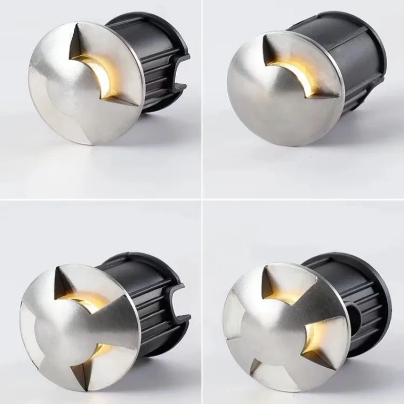 IP68 Waterproof Underwater Light LED Outdoor Garden Underground Lamp for Pathway Deck Yard Landscape Pathlight DC12V 24V