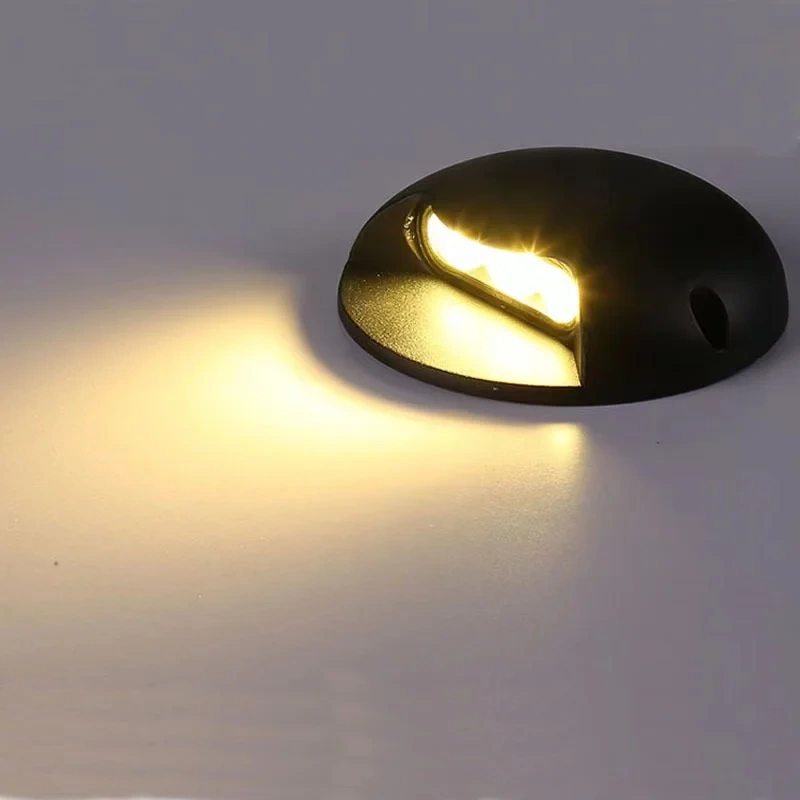 3W 6W LED DMX512 RGB Outdoor Step Light IP65 Waterproof Stairs pathway Lighting Surface Mounted Underground Lawn Lamp Deck DC24V