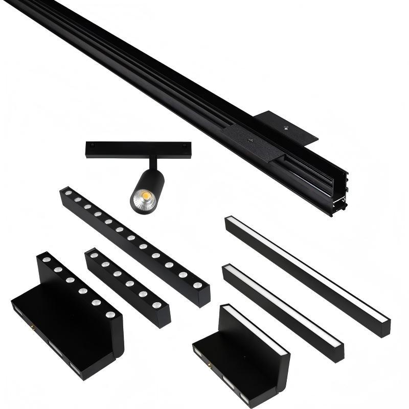 High Quality 360 Degree Adjustable PC Spot 5W LED Track Light Modern Aluminum Design for Shop Office Exhibition Cob Chip Rail