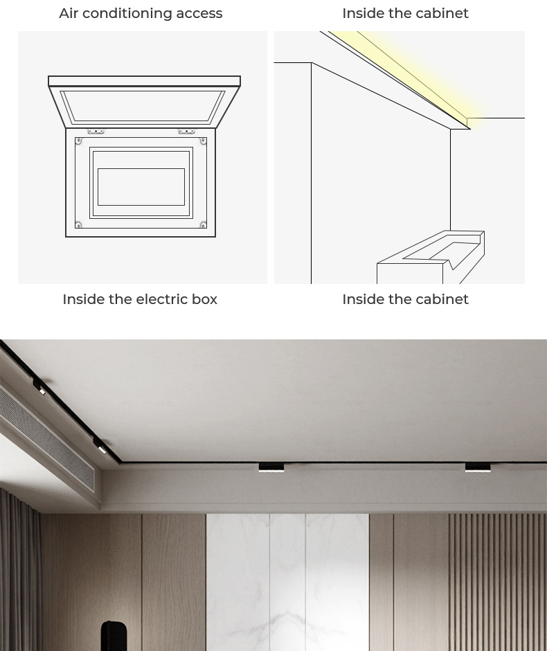 High Quality 360 Degree Adjustable PC Spot 5W LED Track Light Modern Aluminum Design for Shop Office Exhibition Cob Chip Rail