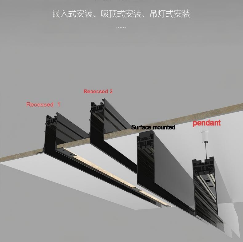 High Quality 360 Degree Adjustable PC Spot 5W LED Track Light Modern Aluminum Design for Shop Office Exhibition Cob Chip Rail