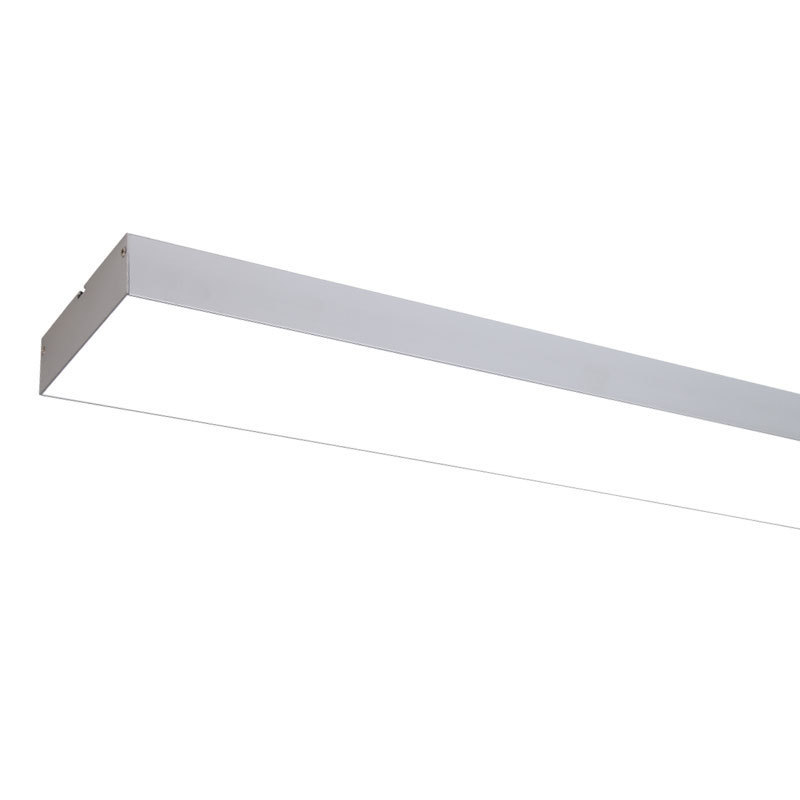 130LM/W Highlight No-Flicker Anti-Glare Eye-Care  for School Library Metro Station LED Lighting Embedded Linear Office Light