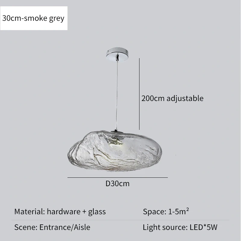 Nordic LED Pendant Light For Living Room Bedroom Dining Room Bar Modern Glass Ceilings Chandelier E27 Bulb Decorate Hanging Lamp