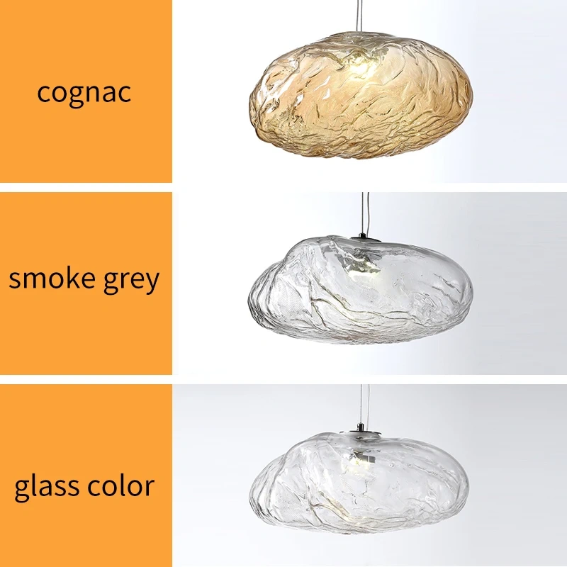 Nordic LED Pendant Light For Living Room Bedroom Dining Room Bar Modern Glass Ceilings Chandelier E27 Bulb Decorate Hanging Lamp