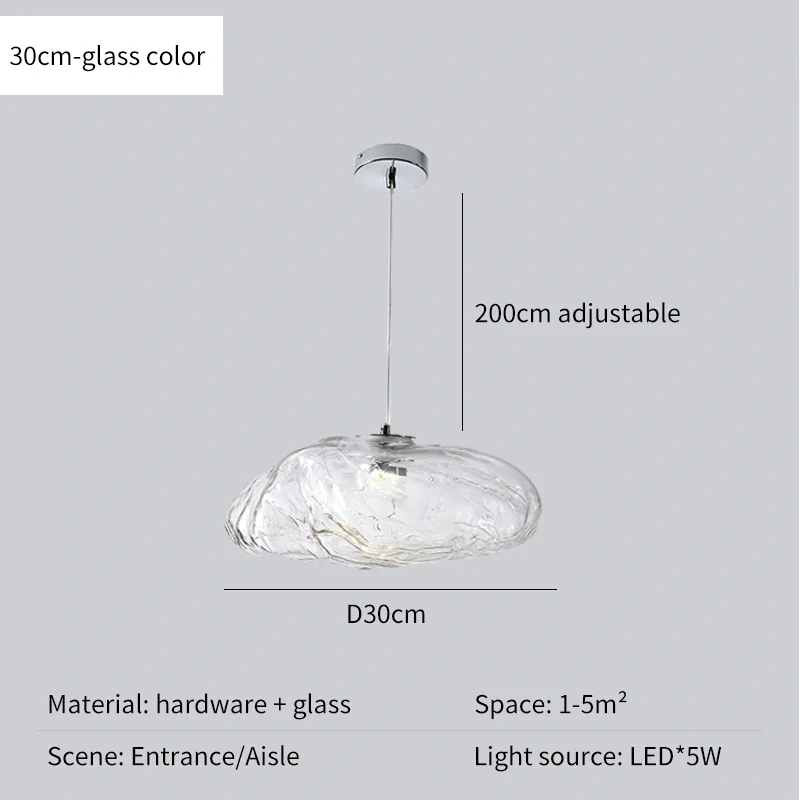 Nordic LED Pendant Light For Living Room Bedroom Dining Room Bar Modern Glass Ceilings Chandelier E27 Bulb Decorate Hanging Lamp
