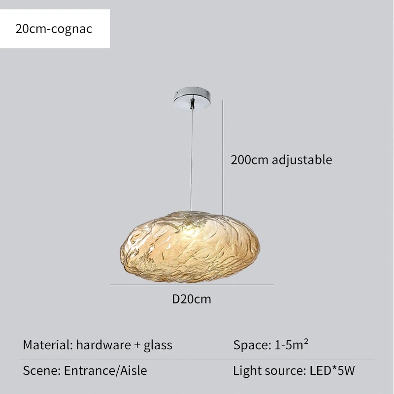 Nordic LED Pendant Light For Living Room Bedroom Dining Room Bar Modern Glass Ceilings Chandelier E27 Bulb Decorate Hanging Lamp