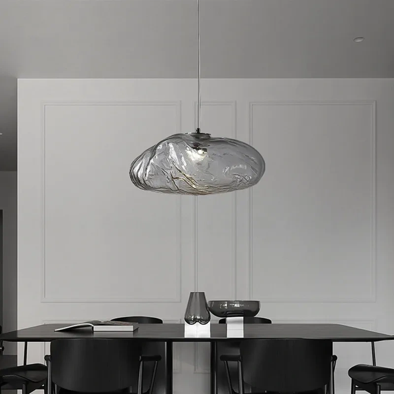 Nordic LED Pendant Light For Living Room Bedroom Dining Room Bar Modern Glass Ceilings Chandelier E27 Bulb Decorate Hanging Lamp