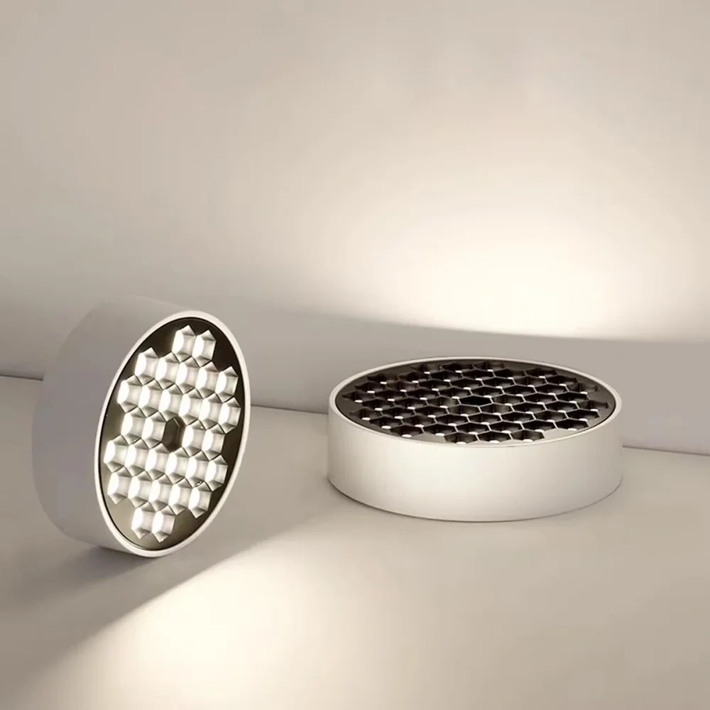Full spectrum ultra 12W/20W/30W40W household thin surface mounted spotlights