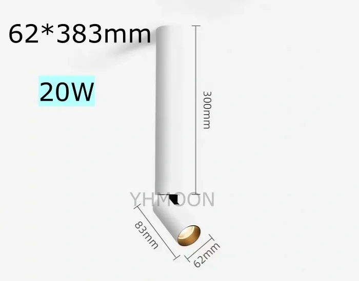 Rotating Surface Mounted Foldable LED Spotlight 10W20W Dimmable Anti Glare AC110-220V ceiling Downlight Lamp Indoor Bar Counter