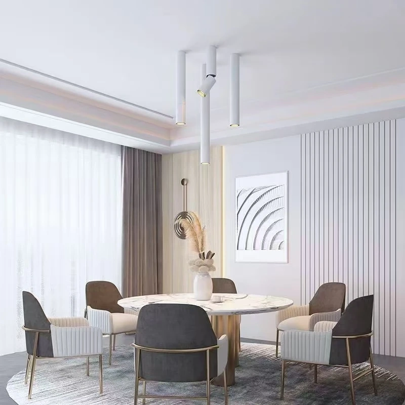 Rotating Surface Mounted Foldable LED Spotlight 10W20W Dimmable Anti Glare AC110-220V ceiling Downlight Lamp Indoor Bar Counter