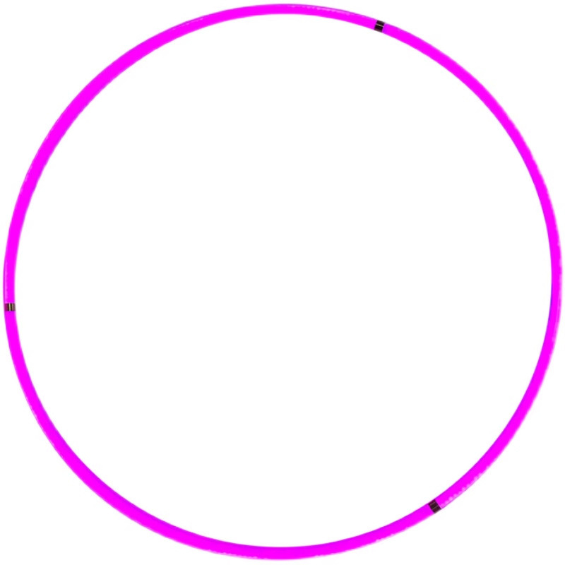 360-Degree Luminous Led Circular Ring Shape Hanging Wire Decorative Led Lamp Tube Acrylic Baked Curved Light Circle Arc