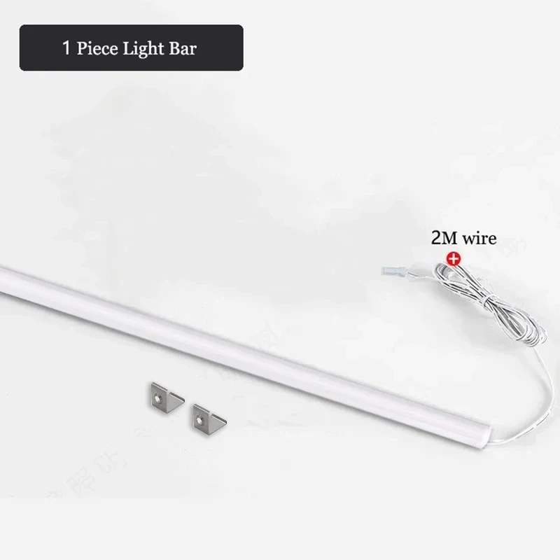 Kitchen Led Under Cabinet Lamp Wardrobe Bookcase Layer Shelf Led Bar 45 Oblique Light Aluminum Profile Closet Furniture Lighting
