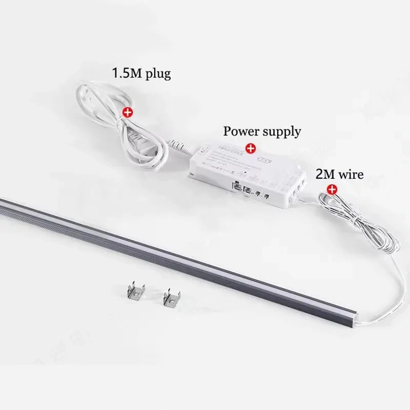 Led Cabinet Light 12V Led Aluminum Profile Hard Strip Light Display Cabinet Wine Cabinet Spot Light Closet Furniture Lighting
