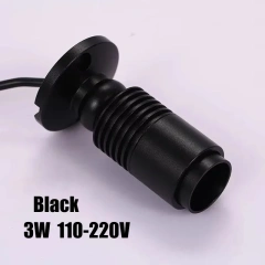 Black 3W 110-220V