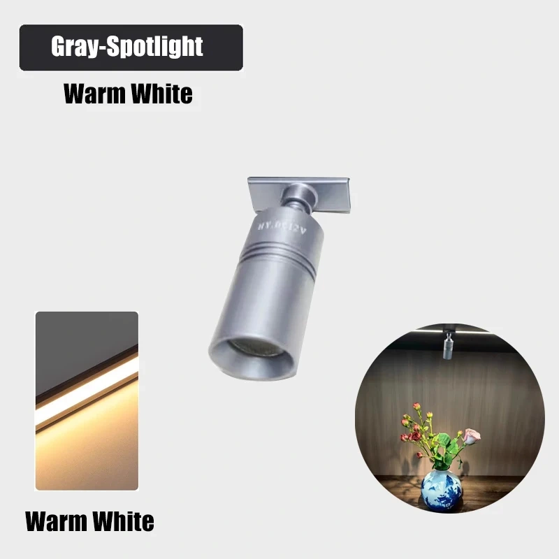 Led Cabinet Light 12V Led Aluminum Profile Hard Strip Light Display Cabinet Wine Cabinet Spot Light Closet Furniture Lighting