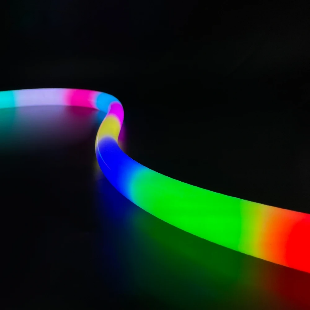 D25mm 360° Flexible Silicone LED Tube Light | High Brightness, Waterproof, Customizable for Home & Commercial Lighting Solutions