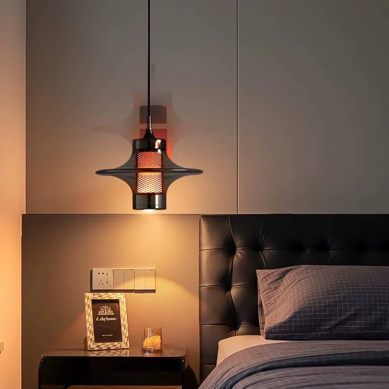 Italian Style Light Luxury Pendant Lamp Bedroom Bedside Lamp With Adjustable Pendant Light Line Lamp Living Room Ambient Lights