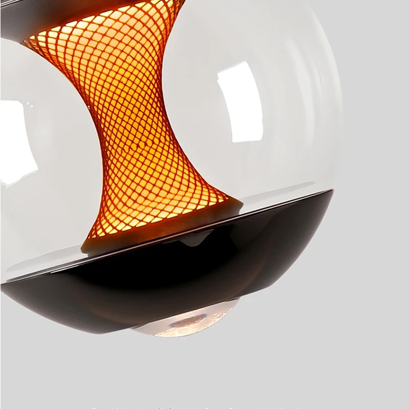 New Modern LED Glass Pendant Light For Bedroom Living Room Dining Room Study Home Ceiling Lighting Room Decoration Bedside Lamp