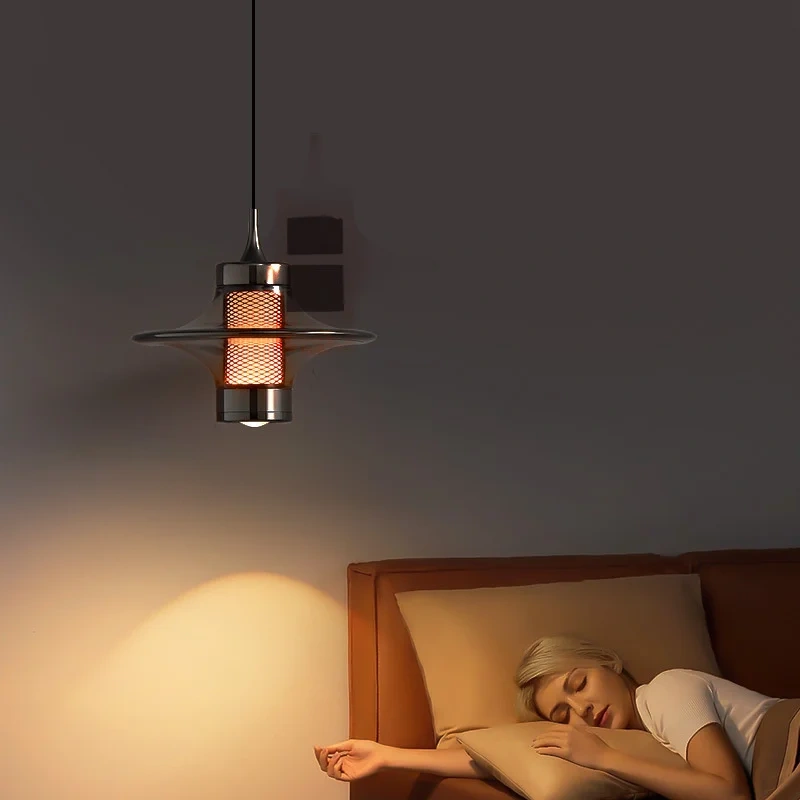 Italian Style Light Luxury Pendant Lamp Bedroom Bedside Lamp With Adjustable Pendant Light Line Lamp Living Room Ambient Lights