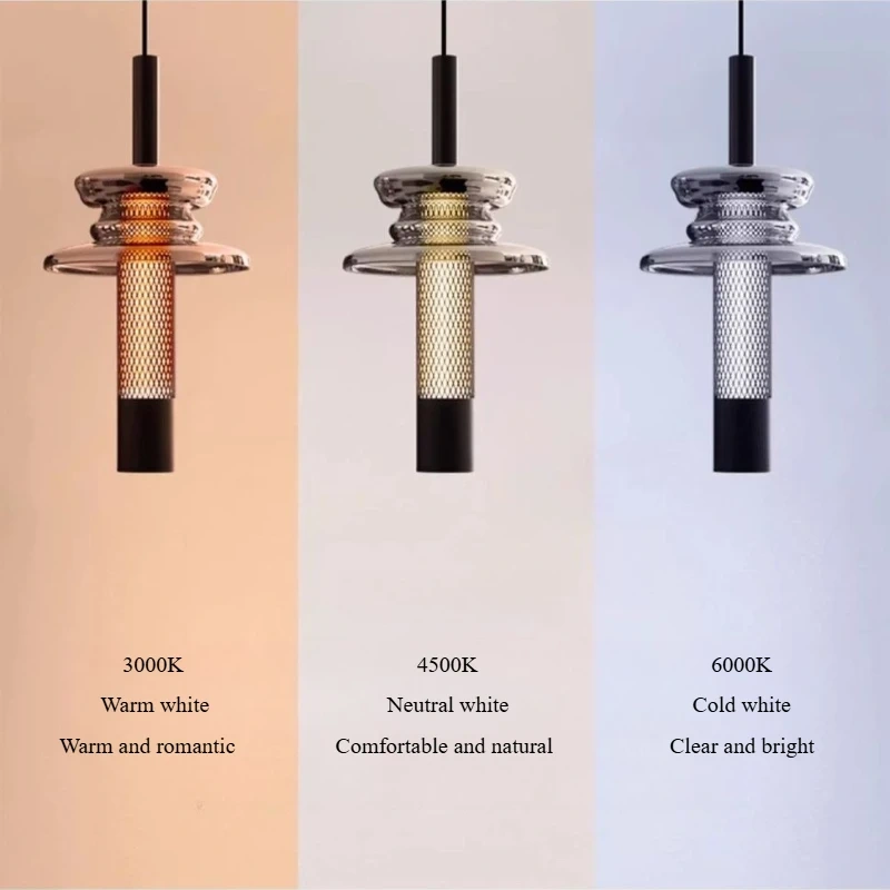 Italian Style Ceiling Pendant Light Hanging Lamps for Bedroom Bedside Dining Room Restaurant Bar Counter Luxury Indoor Lighting