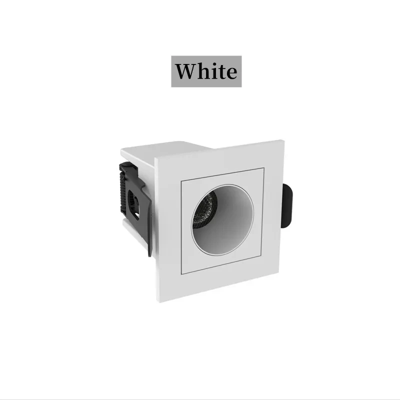 Grille light embedded LED downlight COB line light living room bedroom wall wash light anti-glare strip spotlight 2W4W6W8W10W18W