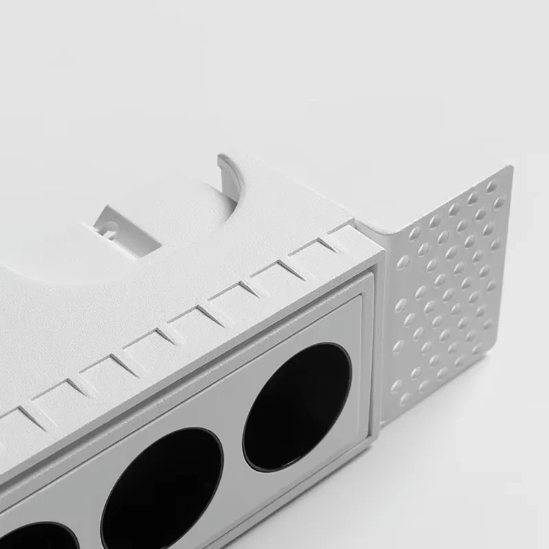 Dimmable Led Trimless Spotlight Borderless Down Light Embedded Long Grille Lamp COB Ceiling Strip 110V 220V 10W 20W Square Foco