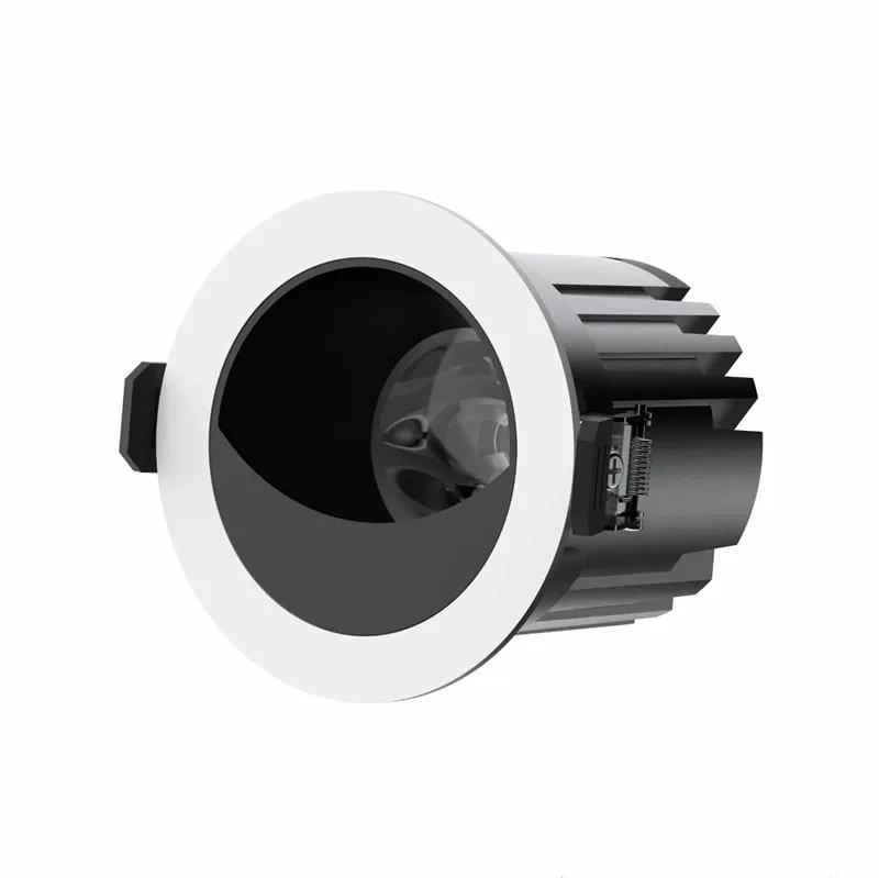 Embedded LED vanity beauty lamp. 75mm hole, anti-glare lamp, suitable for makeup table. Household hotel villa 110V/220V.8W10W12W