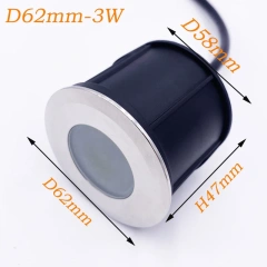 D62mm DC24V 3W