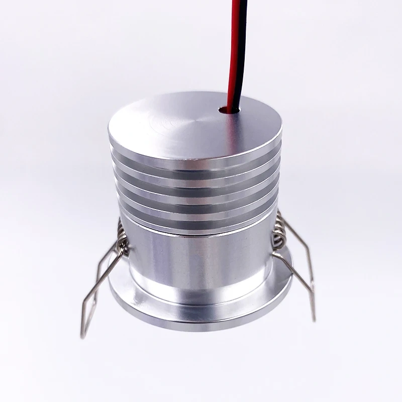 DC12v 24v Recessed Light 2w 3w Mini Led Downlight Dimmable Spotlight Room Decor D28mm Built In Ceiling Bulb Spot Circular Lamp