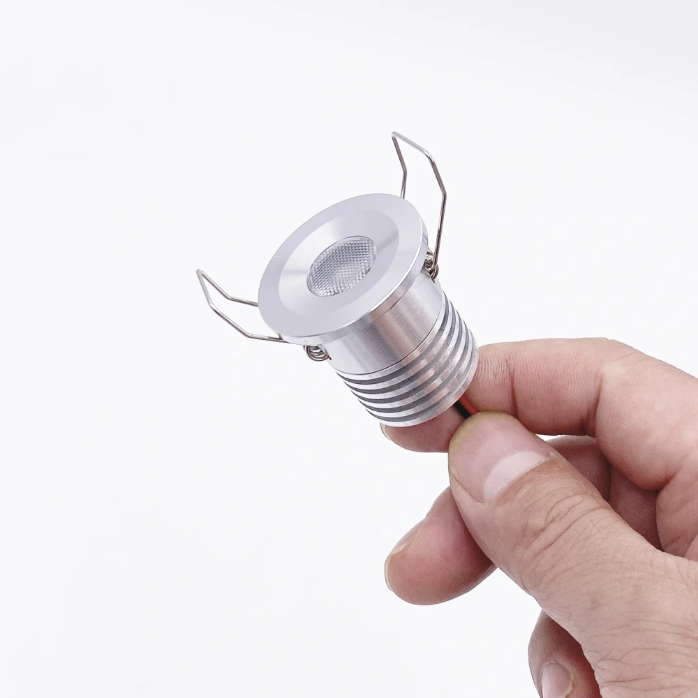 DC12v 24v Recessed Light 2w 3w Mini Led Downlight Dimmable Spotlight Room Decor D28mm Built In Ceiling Bulb Spot Circular Lamp