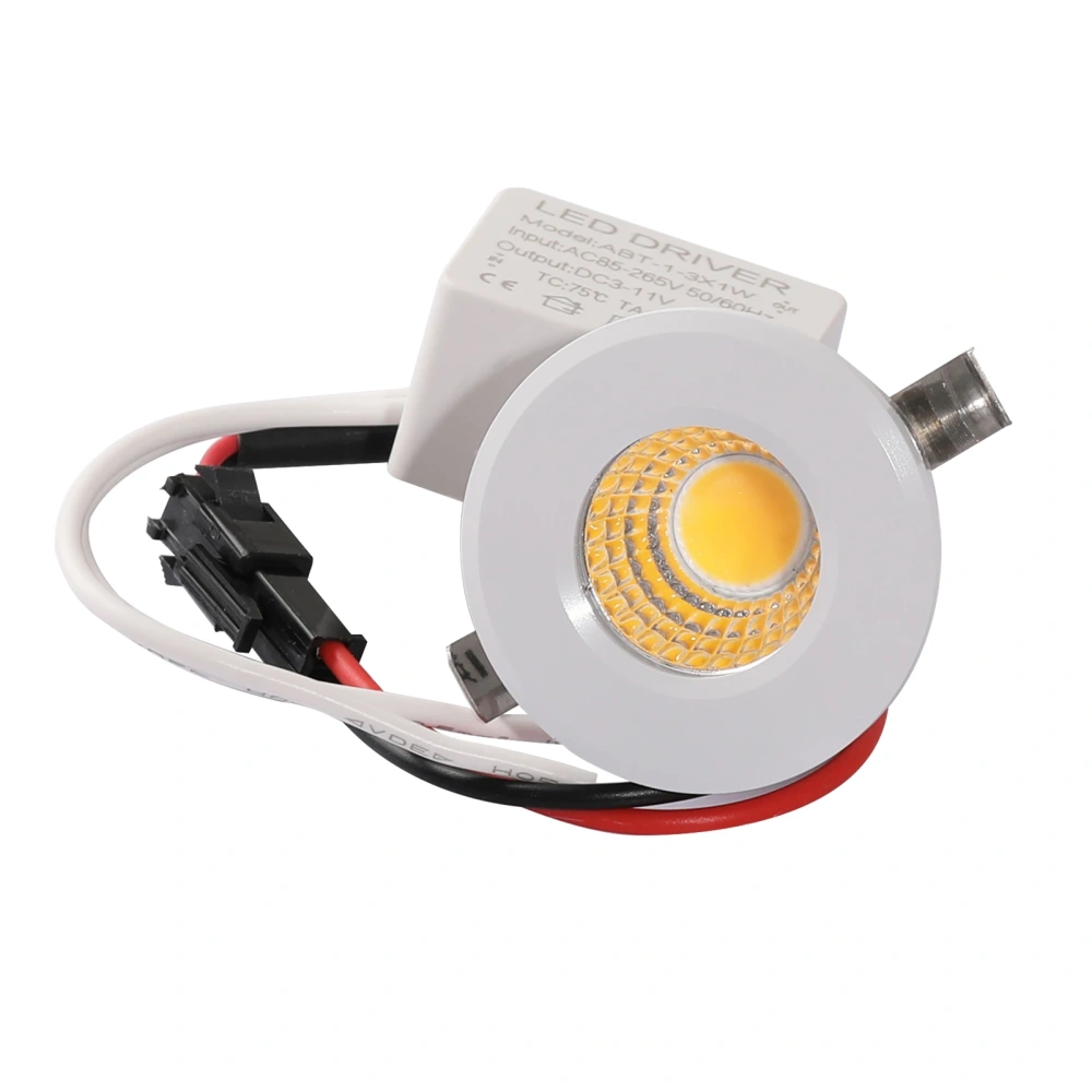 Interior Home Recessed Ceiling LED Spot Downlight 3W Lights Hole 30mm 3000K 4000K 5000K 6000K DIY Design Artistic Lighting