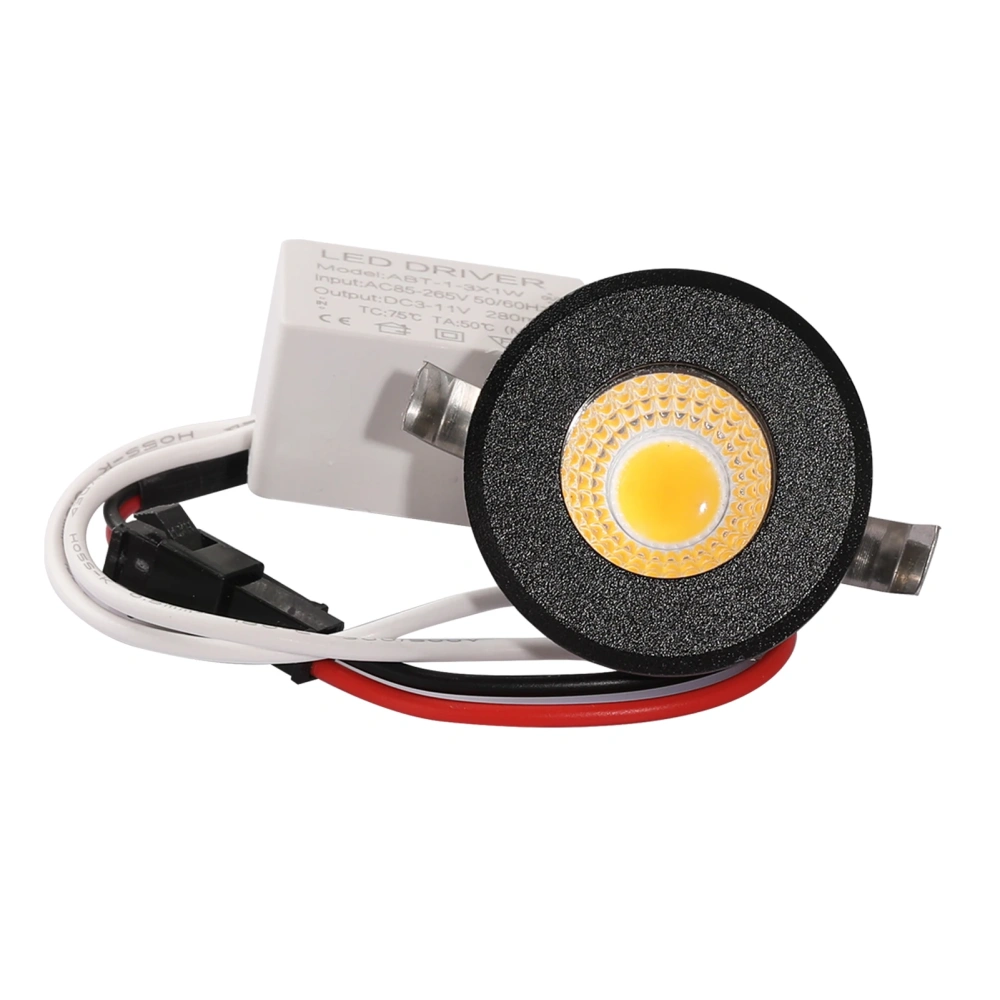 Interior Home Recessed Ceiling LED Spot Downlight 3W Lights Hole 30mm 3000K 4000K 5000K 6000K DIY Design Artistic Lighting