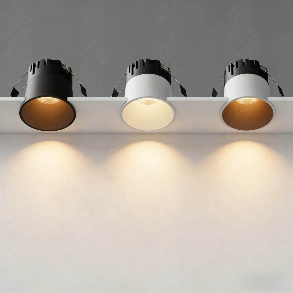 LED Recessed Downlight Tuya Zigbee/ DALI Smart Modern Spotlight Indoor Anti-glare CRI97 Ceiling Light for Living Room Bedroom